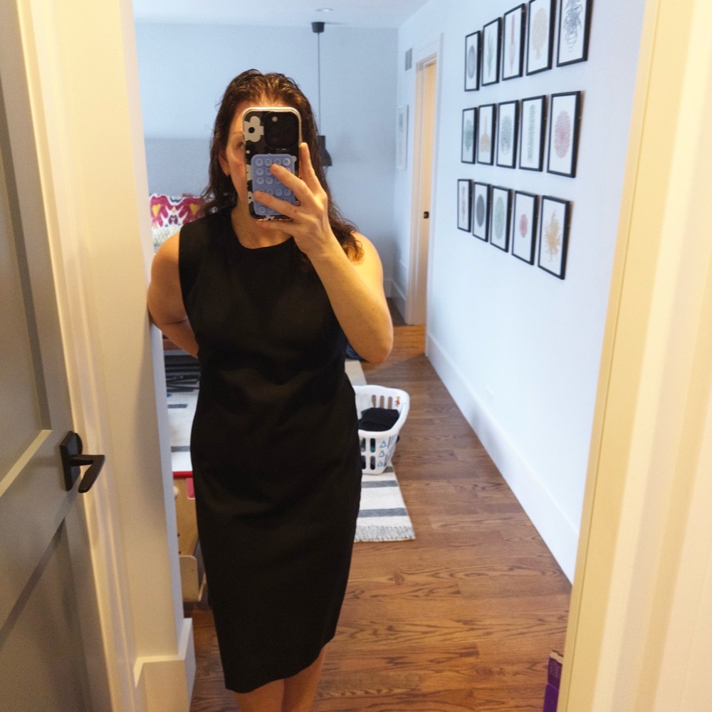 SPANX Classic Black Midi Dress